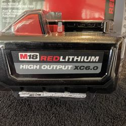 Milwaukee m18 6.0ah battery