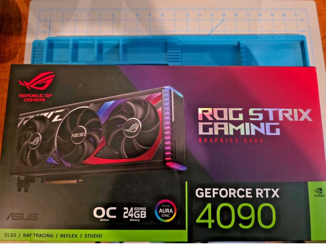 ASUS ROG Strix OC GeForce RTX 4090 24GB - Graphics Card - Mint Conditions