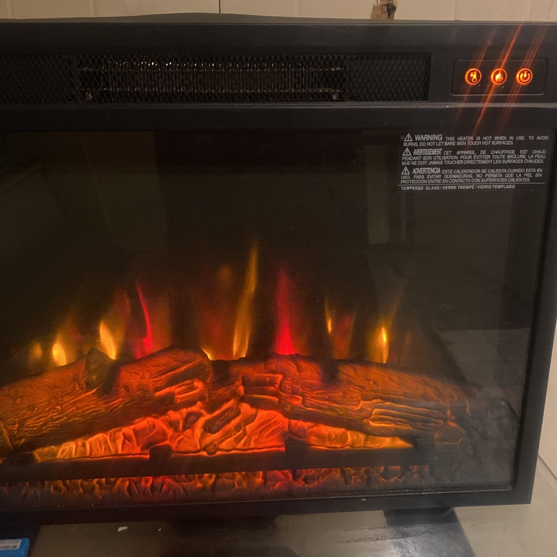 23 Inch Ełectric Wood Fire Place Starter