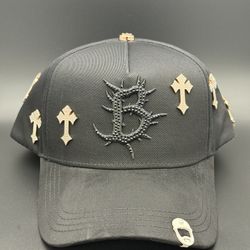 Barbas Hats “B Cross (24K Rose Gold)”