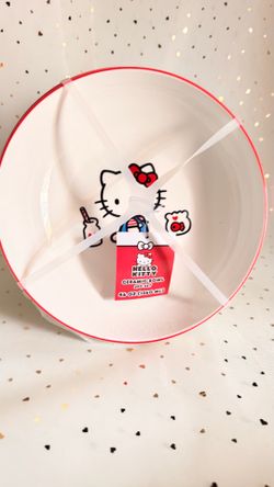 Hello kitty Ceramic bowl 2pc set
