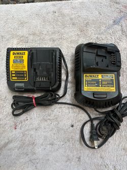 Dewalt 12V-20V Battery Chargers-Like New-DCB115, DCB101