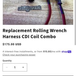 Ruckus GY6 CDI/coil Combo harness