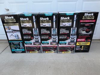 Shark - Stratos DuoClean PowerFin HairPro Odor Neutralizer Bagless Pet Upright Vacuum Cleaner