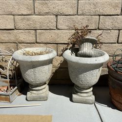 Assorted Outdoor Planters