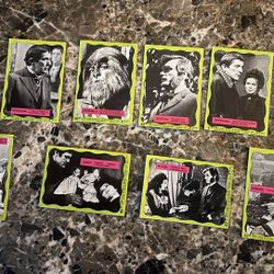 Lot of 10 1969 Dan Curtis Productions Dark Shadows trading cards 