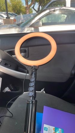 10inch LED Selfie Ring Light with Stand, Circle Light for Makeup/Live Stream