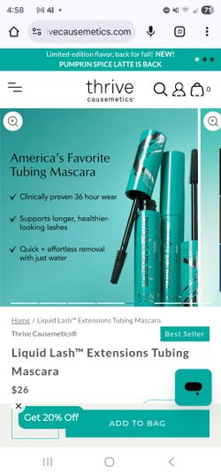 Thrive Black Mascara