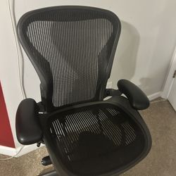 Herman Miller Classic Aeron Chair Aluminum Size B