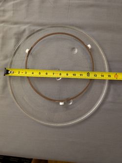 Panasonic Microwave Turntable Glass Plate + Roller Ring