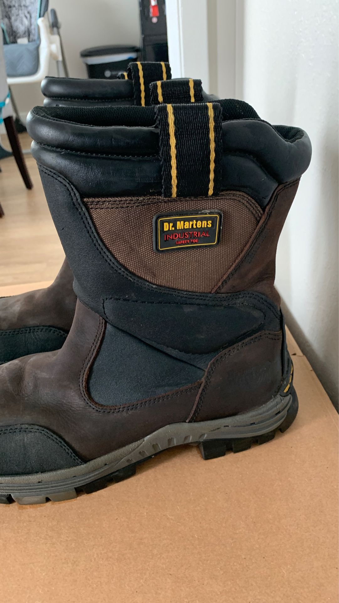 Size 11 - Dr Martens work boots - safety toe