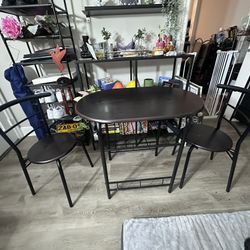 Matching Chairs Table Set
