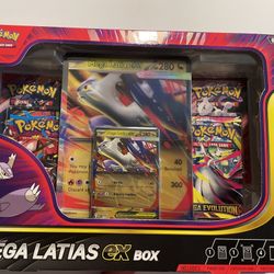 Pokémon Trading Card Game Mega Latias EX Box
