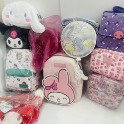 $35 To $50 Each 🩷 NWT Sanrio Loungefly Backpack Crossbody 