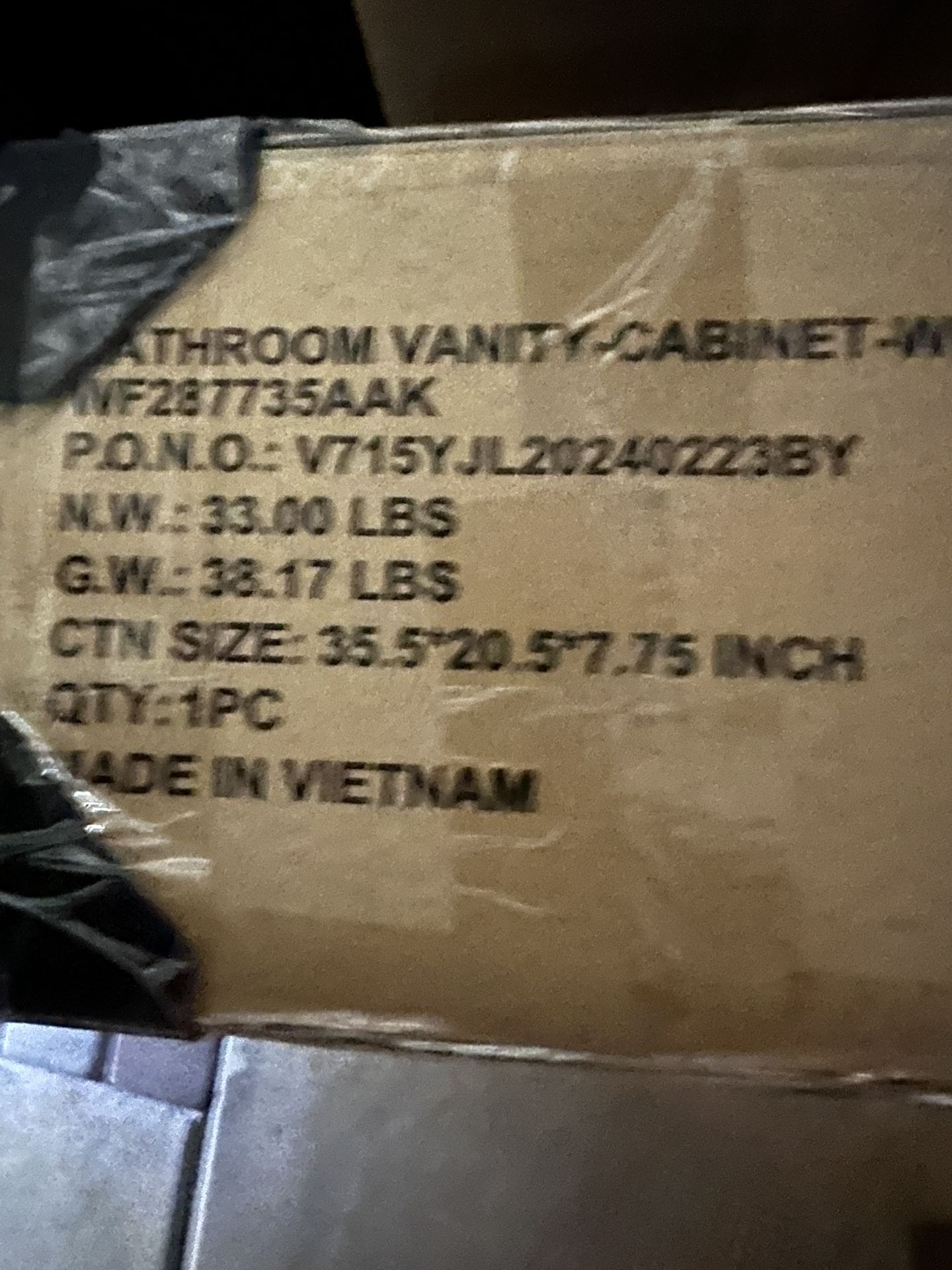 Vanity