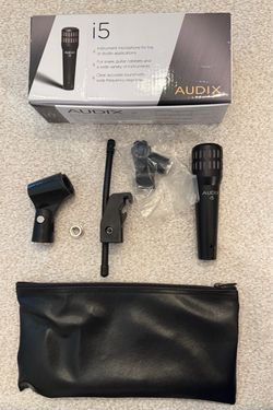 Audix i5 Mic + Audix DVICE Rim Mount Bundle (Excellent Condition)