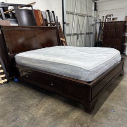 Cal King Bed $380