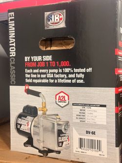 JB industries vacuum pump