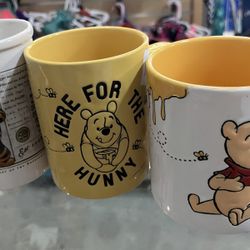 3 Winnie the Pooh Mugs, WILL SELL SEPARATELY-PLEASE READ DESCRIPTION 