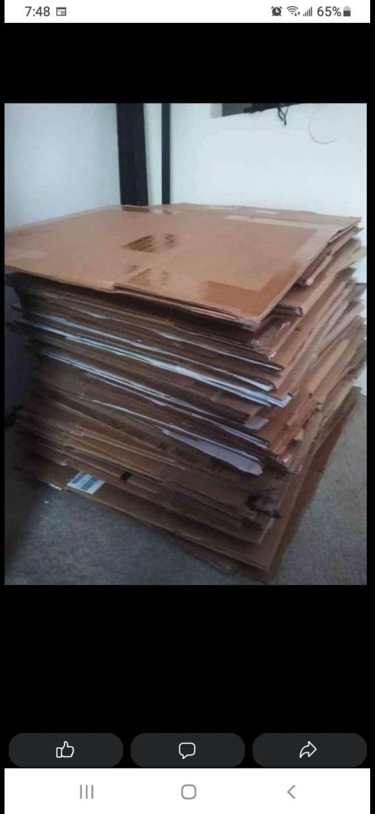 20 Assorted Moving Boxes $25 Still Available 