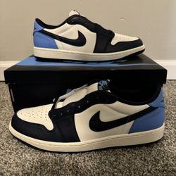 Air Jordan 1 Low OG Obsidian UNC Men’s Size 14 (SKU: CZ0790-400)