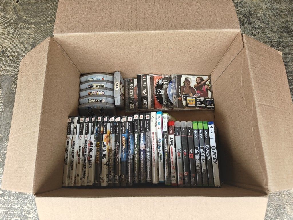 Mixed Lot Video Games