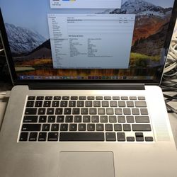 MacBook Pro 15inch Retina Display Mid2014