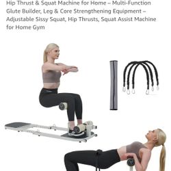 Squat And Hip Thrust Machine