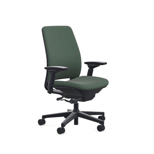 Grey Steelcase Amia Office Chair Lumbar Support
