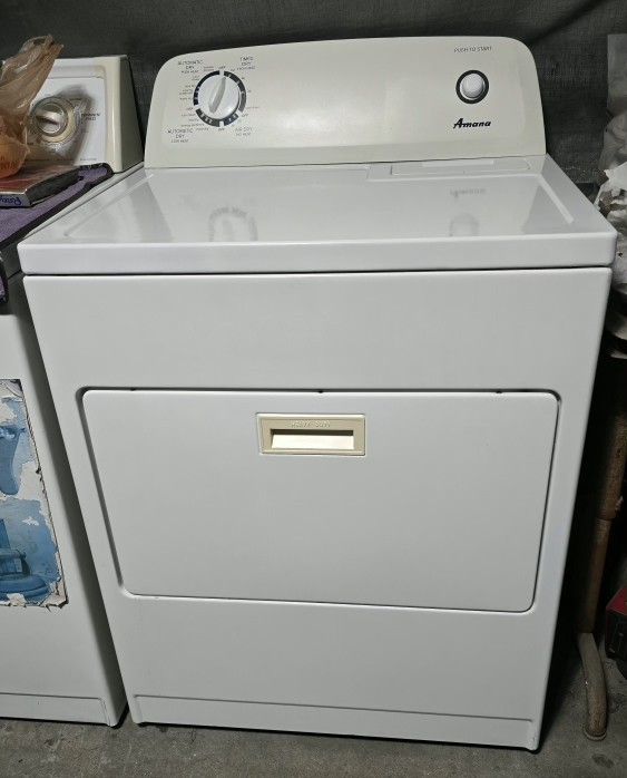 Secadora De Gas Whirpool Amana Heavy Duty Con Garantia Lusiendo Y Trabajando Exelente $250