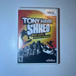 Tony Hawk: Shred Game for Nintendo Wii