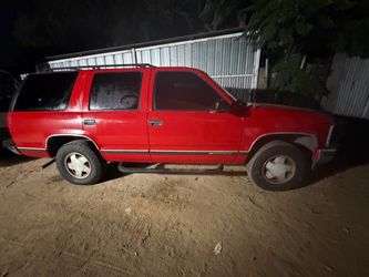 Chevrolet Tahoe Full-Size SUV Red