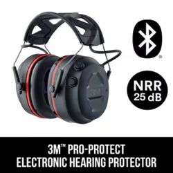 Pro-Protect Wireless Electronic Hearing Protector with Bluetooth Technology, NRR 25 db