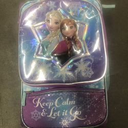 DISNEY ELSA AND ANNA LIGHT UP SUITCASE