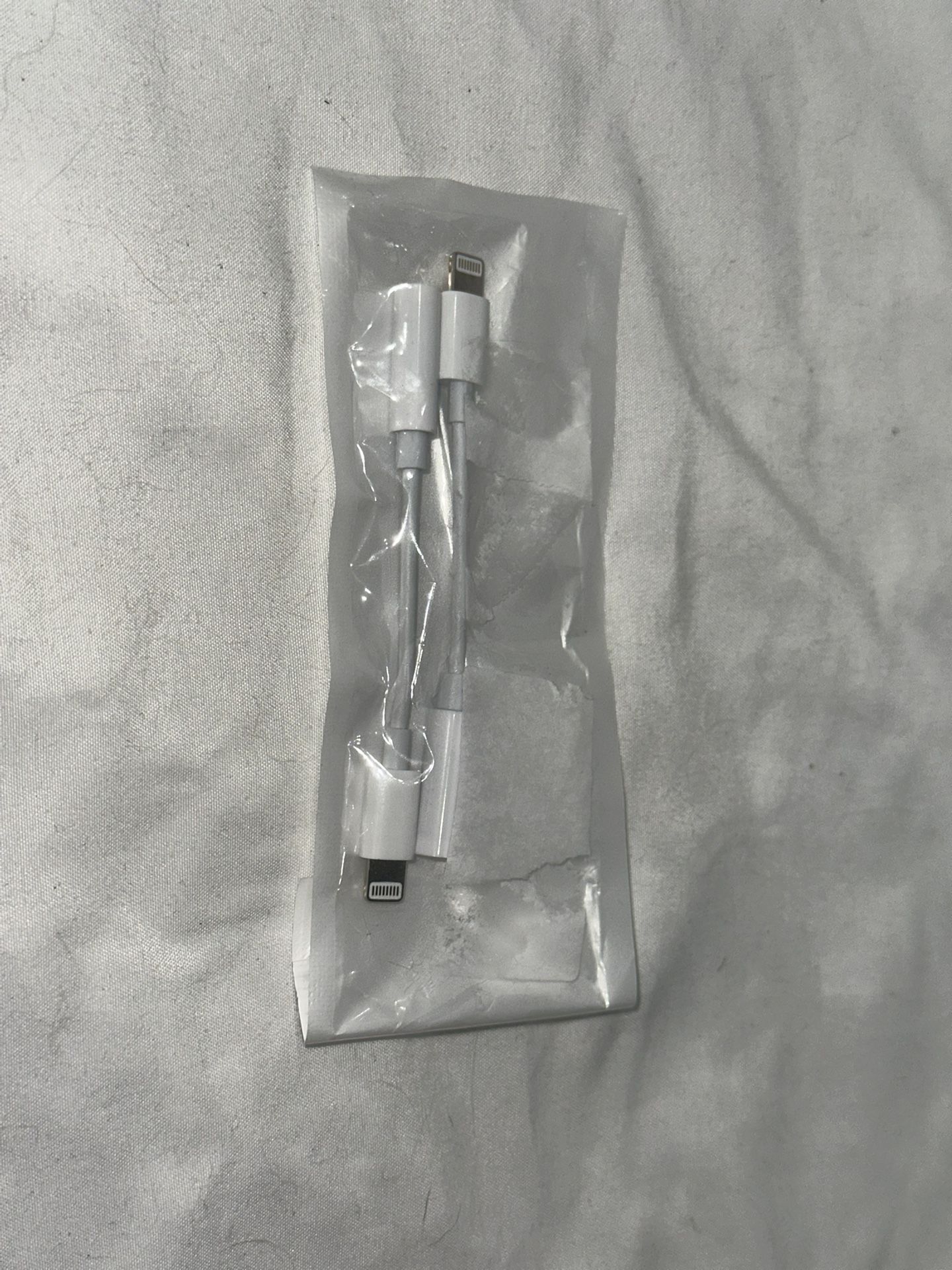 Apple MFi Certified 2PK Lighting To 3.5 Mm Headphone Jack Adapters