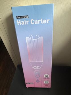 Automatic pink hair curler