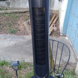 Ocean Breeze Oscillating Tower Fan WORKS PERFECT NO REMOTE 