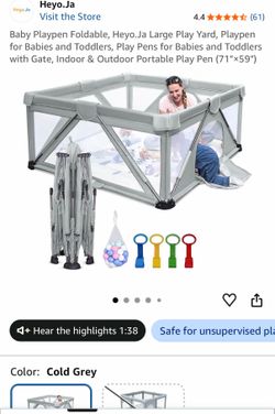 Foldable Baby Playpen