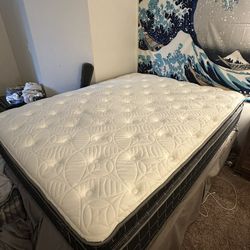 Queen Mattress  frame & nightstand DELIVER