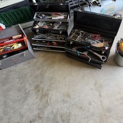 Huge Tool Lot – Husky & Kobalt Toolboxes + Wrenches, Clamps, Hand Tools & More