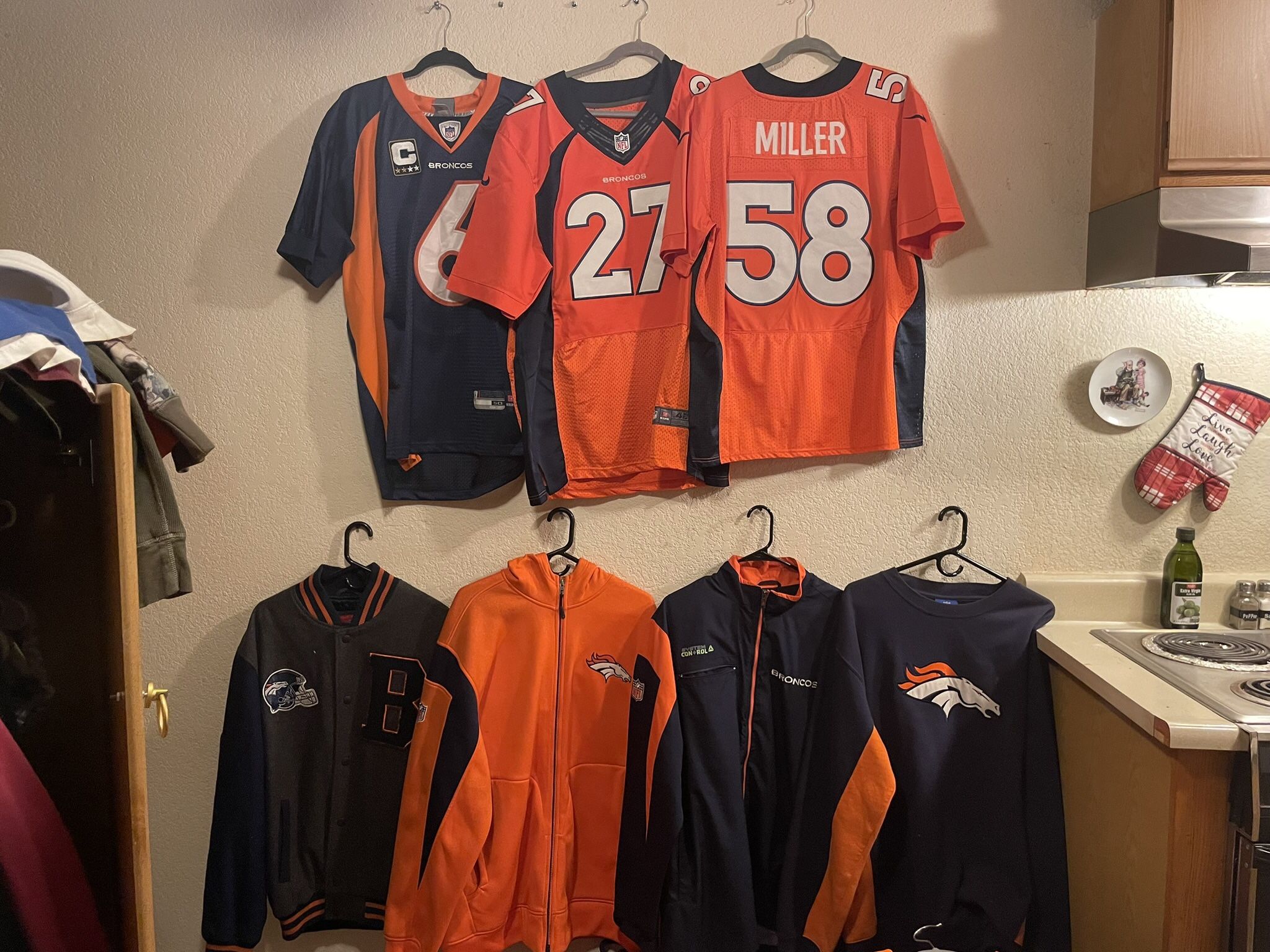 NFL DENVER BRONCOS GEAR PLUS JERSEYS.