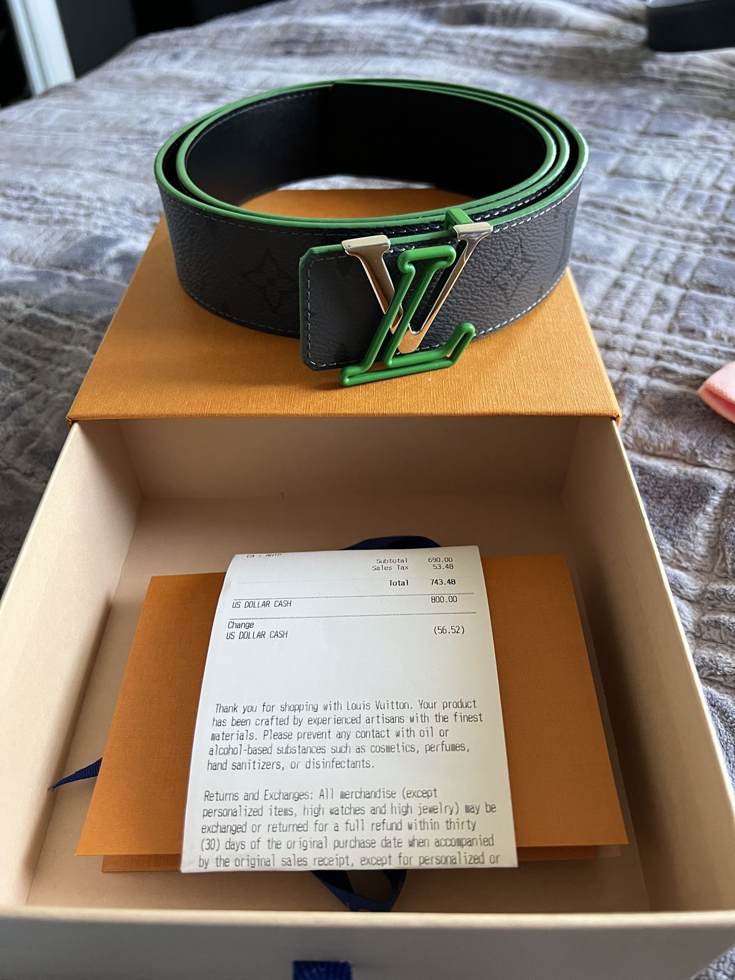 Louis Vuitton Belt New in box for Sale in Sunnyvale, CA - OfferUp