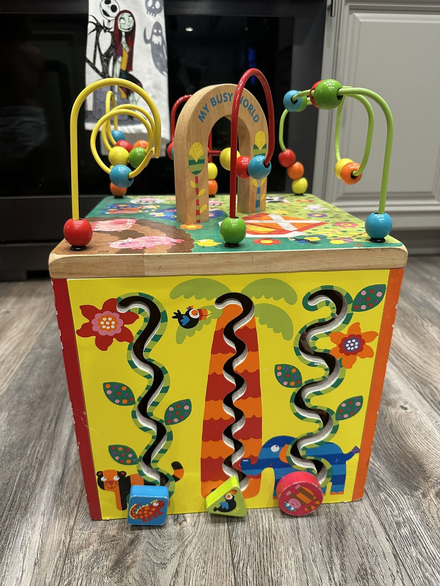 My Busy World Large Kids Activity Cube