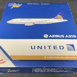 United Airbus A319 Model Aircraft 