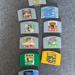 Nintendo 64 Games Authentic & Tested 