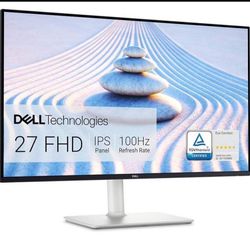 Dell S2725HS 27 Inch Monitor, FHD (1920x1080) Display, 100Hz Refresh Rate, 1500:1 Contrast Ratio, TÜV Rheinland Eye Comfort 4 Star, Integrated 2x5W Sp