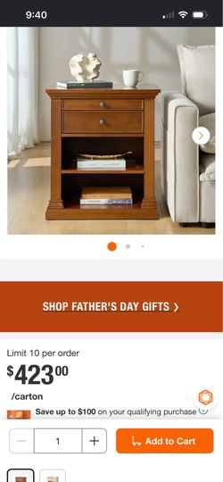 New nightstand
