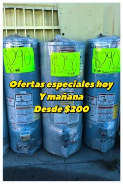 Ofertas Water Heaters
