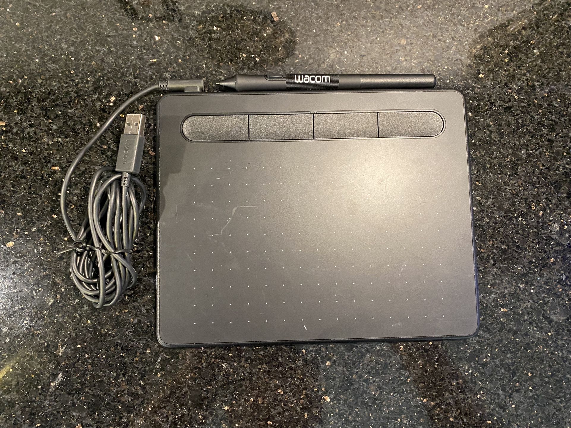 Wacom Intuos Graphics Tablet with Pen works with Chromebook MAC Android & PC