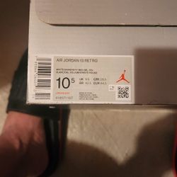 Jordan 13 Retro Del Sol 10.5M White And Yellow